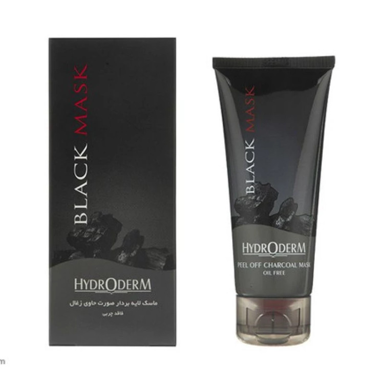 ماسک لایه بردار هیدرودرم مدل Black حجم 60 میلی لیتر