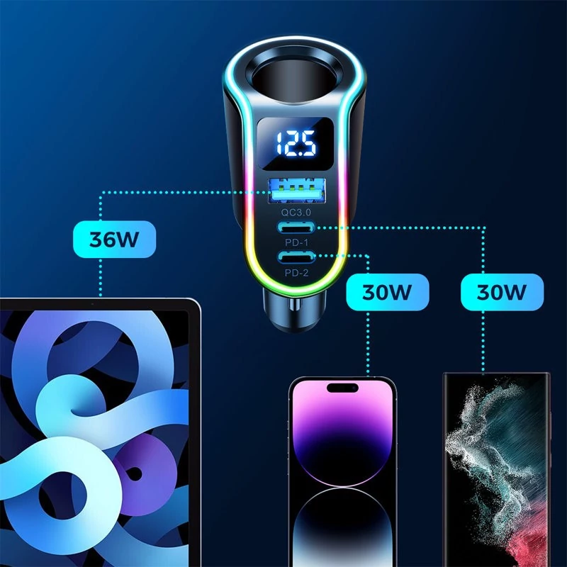 شارژر فندکی جوی روم مدل JR-CL21