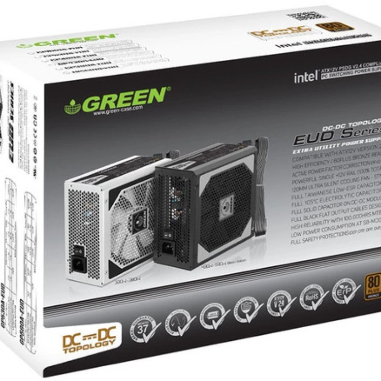 منبع تغذیه کامپیوتر گرین مدل GP430A-EUD