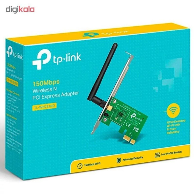 کارت شبکه بیسیم تی پی-لینک مدل TL-WN781ND