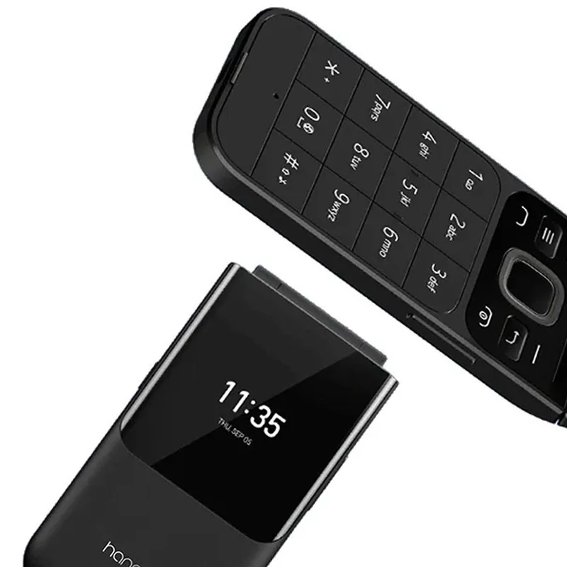 گوشی موبایل هانوفر مدل 2760 Flip دو سیم کارت ظرفیت 128 مگابایت و رم 128 مگابایت