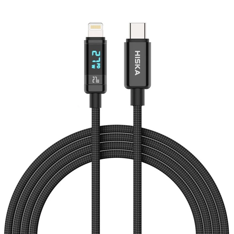 کابل تبدیل USB-C به لایتنینگ هیسکا مدل LX-20CL طول 1 متر
