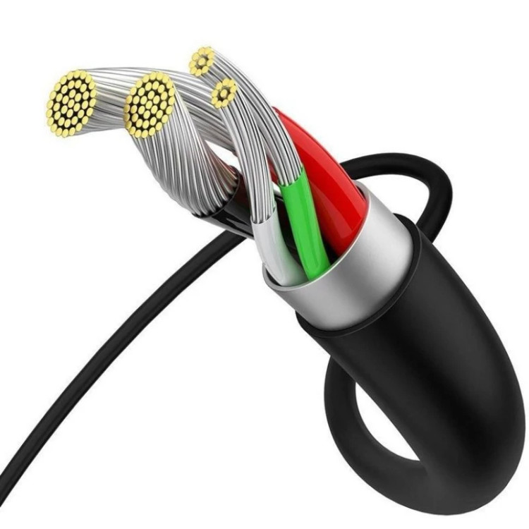 کابل تبدیل USB به USB-C مدل 5AFAST طول 1 متر