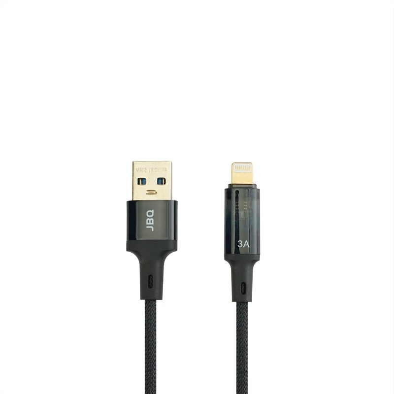 کابل تبدیل USB به لایتنینگ جی بی کیو مدل ca-728 طول 1.5 متر