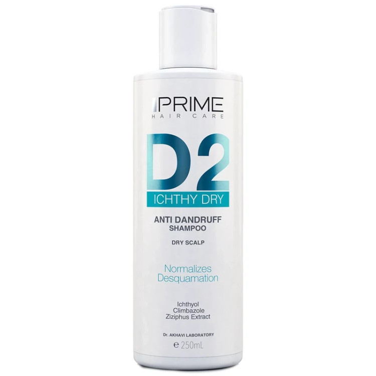 شامپو ضد شوره پرایم مدل Ichthy Dry D2 حجم 250 میلی لیتر951880