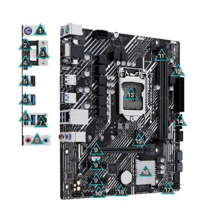 مادربرد ایسوس مدل PRIME H510M-E