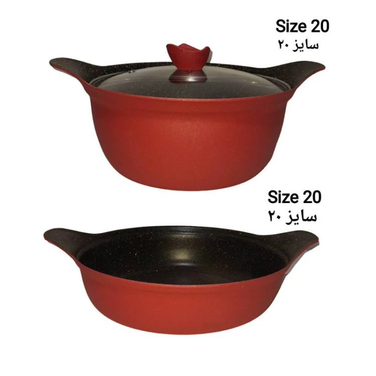 سرویس قابلمه 3 پارچه مدل 20-20