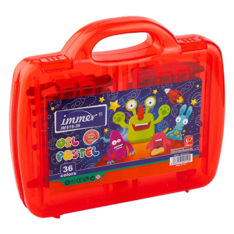 پاستل روغنی 36 رنگ ایمر مدل JM-619-36