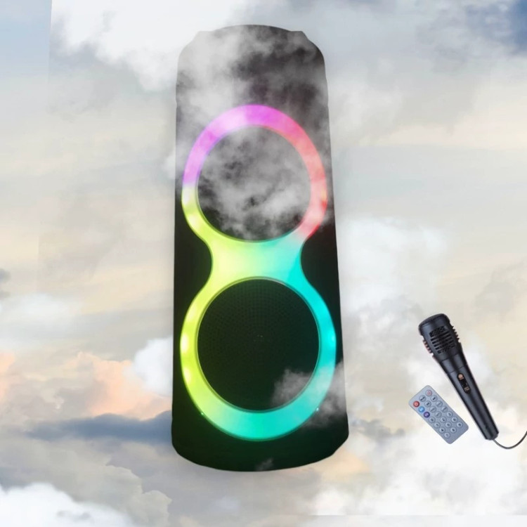 اسپیکر بلوتوثی قابل حمل مدل 3000mah 10wx2