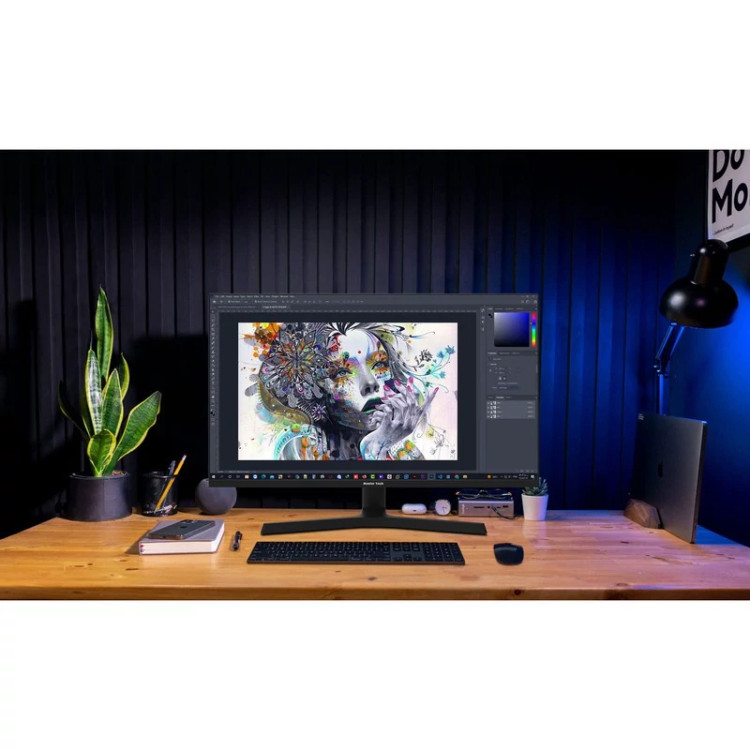 مانیتور 27 اینچ مسترتک مدل PA275AQ، رزولوشن FullHD، پنل Rapid IPS، نرخ بروزرسانی 165 هرتز، با نسبت تصویر 16:9، دارای اسپ