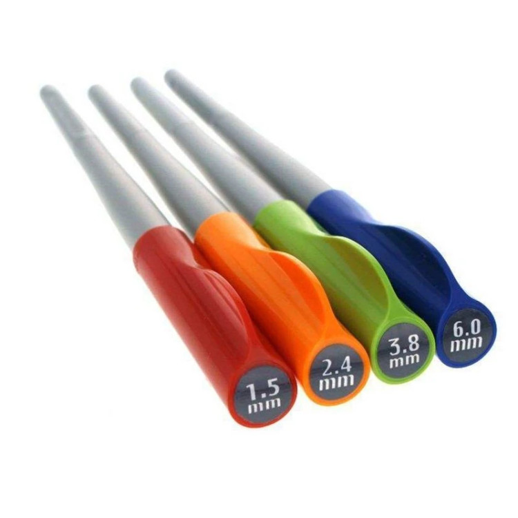 قلم خوشنویسی پایلوت مدل parallel کد P6321 به همراه جوهر یدک مجموعه 5 عددی