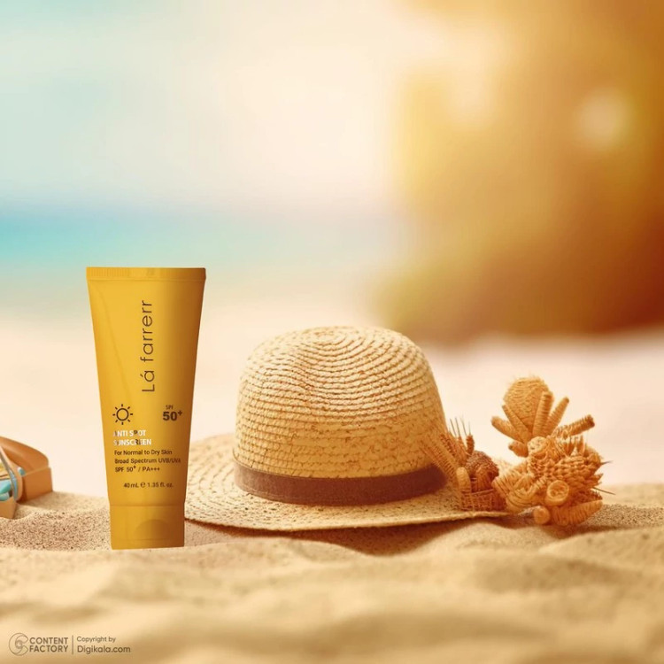 کرم ضدآفتاب و ضدلک بیرنگ لافارر مدل SPF50، مناسب پوستهای خشک و معمولی، حجم 40 میلیلیتر