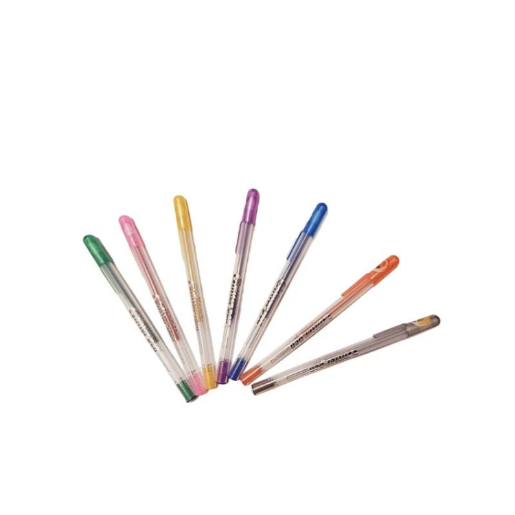 خودکار پاشا طرح اکلیلی مدل عطری کد P-807 بسته 7 عددی