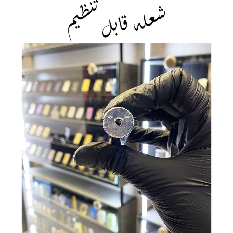 فندک کلیپر مدل درب دار طرح هفت رنگ