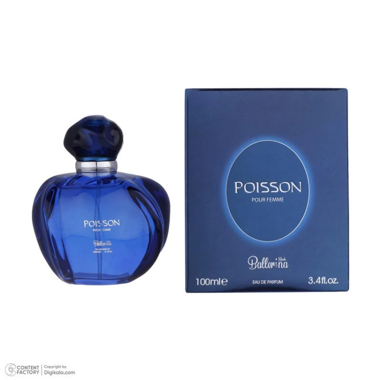 ادوپرفیوم زنانه بالرینا مدل Poisson Pour حجم 100 میلیلیتر