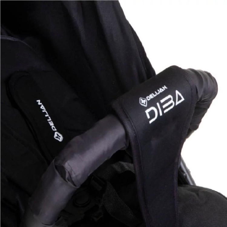 کالسکه دلیجان مدل عصایی دو قلو diba