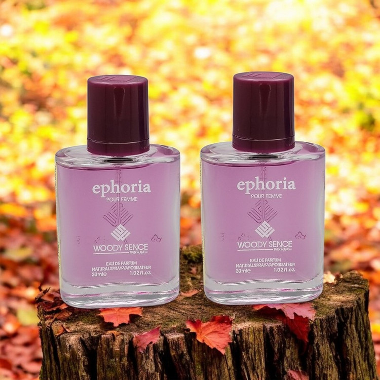 عطر جیبی وودی سنس مدل ephoria حجم 30 میلی لیتر بسته 2 عددی