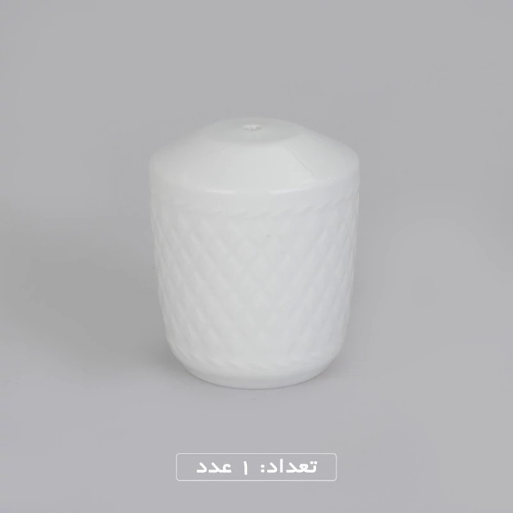 سرویس غذاخوری 102 پارچه چینی زرین ایران سری رادیانس مدل White درجه یک