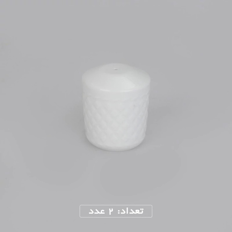 سرویس غذاخوری 102 پارچه چینی زرین ایران سری رادیانس مدل White درجه یک