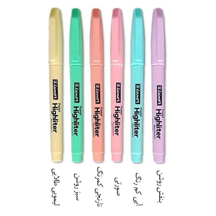 ماژیک علامت گذار لوکسور مدل Pastel41