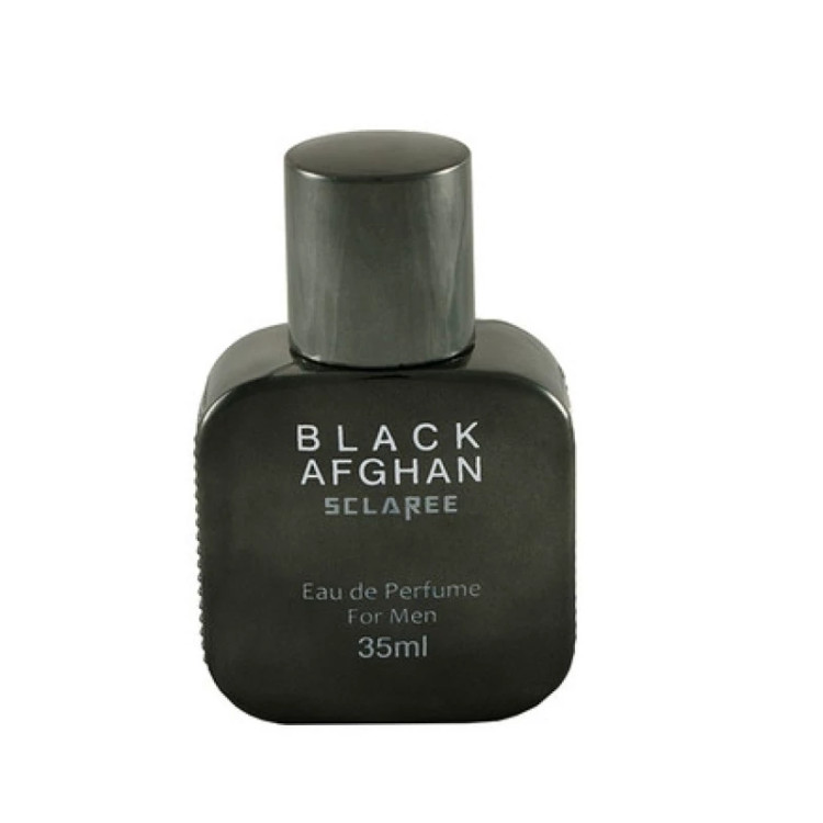 عطر جیبی مردانه اسکلاره مدل Black Afghan حجم 35 میلی لیتر