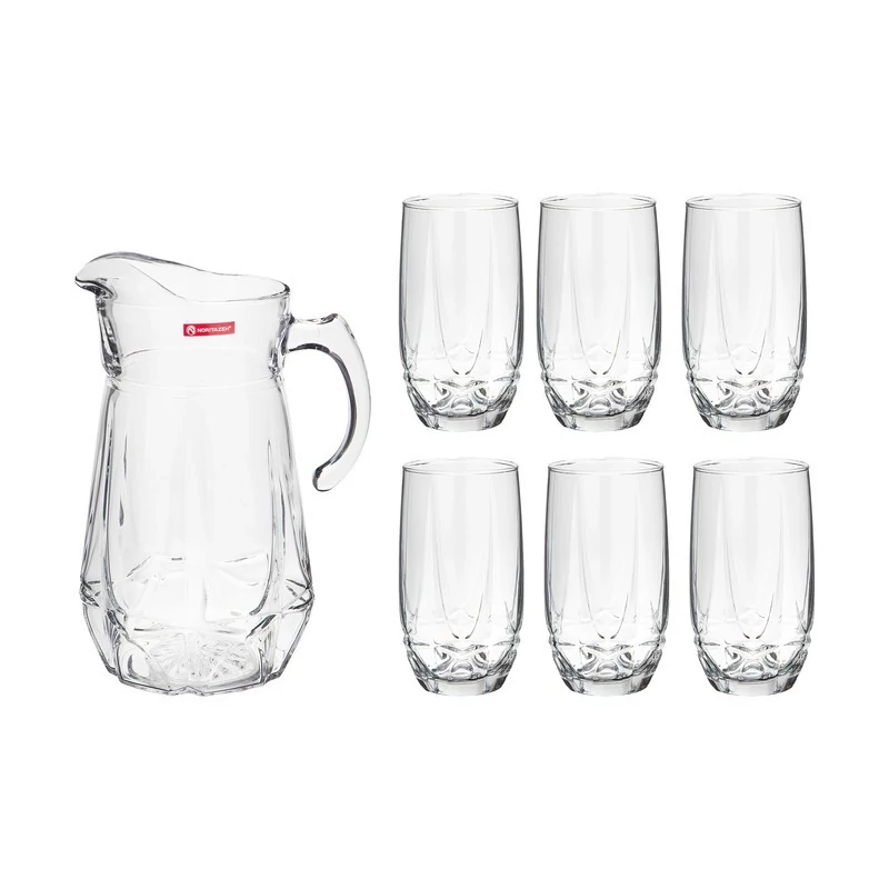 سرویس پارچ و لیوان 7 پارچه نوری تازه مدل استاتیک کد NT17601300W