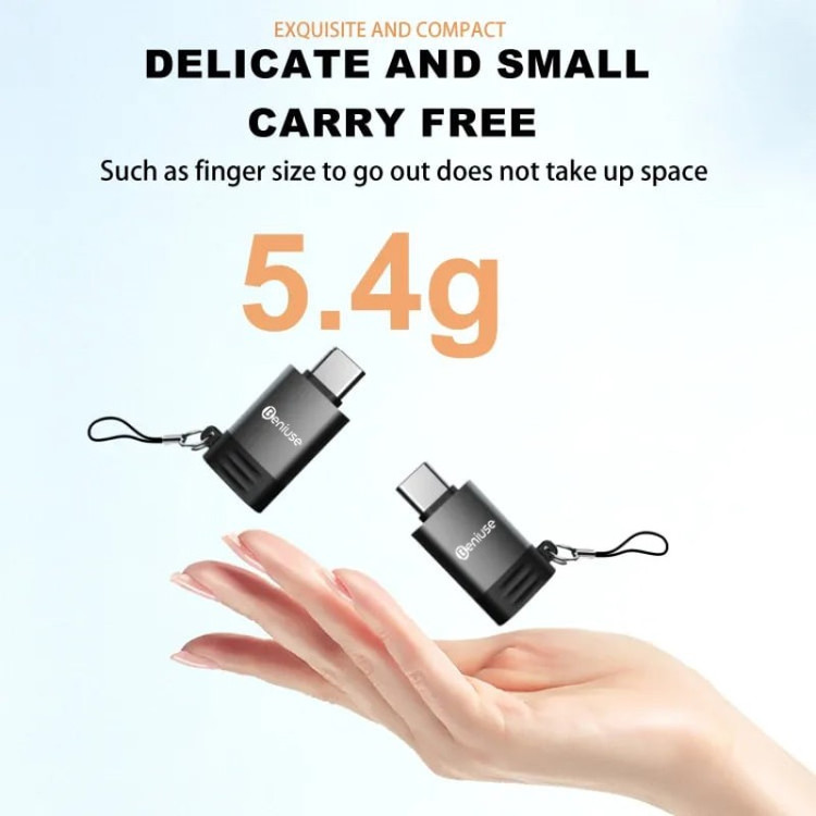 مبدل USB OTG به USB-C بنیوس مدل BE-TG02