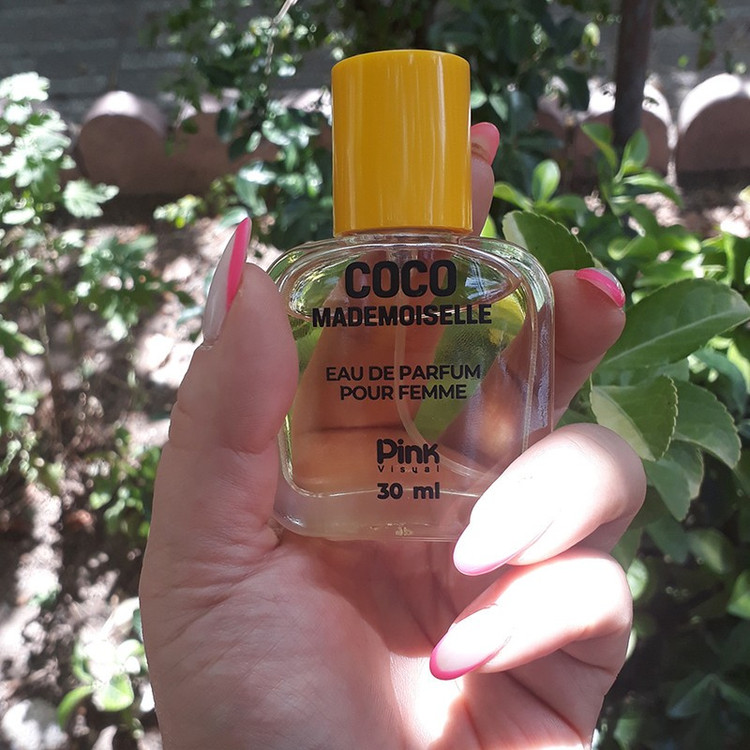 عطر جیبی زنانه پینک ویژوآل مدل COCO MADEMOISELLE حجم 30 میلی لیتر