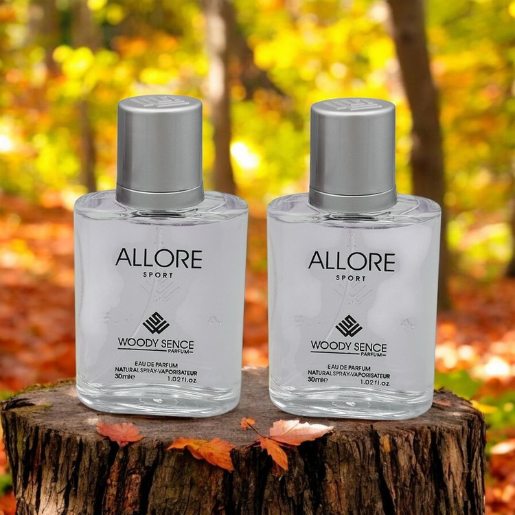 عطر جیبی مردانه وودی سنس مدل الور اسپرت حجم 30 میلی لیتر بسته 2 عددی