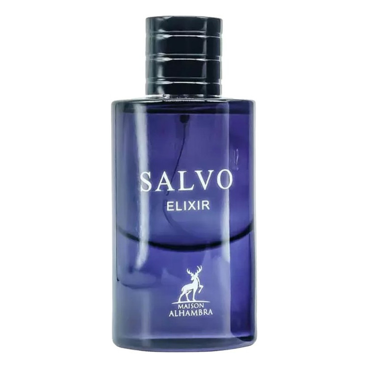 ادو پرفیوم مردانه الحمبرا مدل SALVO با رایحه تلخ حجم 60 میلی لیتر