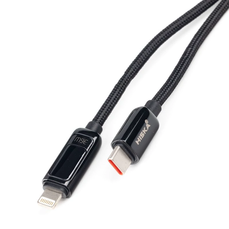 کابل تبدیل USB-C به لایتنینگ هیسکا مدل LX-14CI طول 1 متر