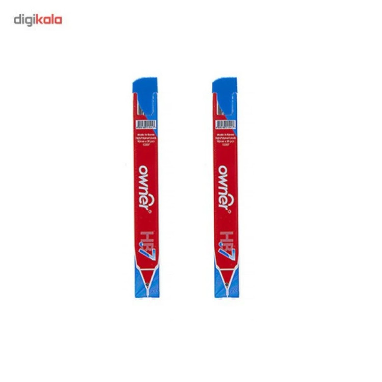 نوک مداد نوکی 0.7 میلیمتری اونر مدل High Polymer طرح 3 - بسته 2 عددی