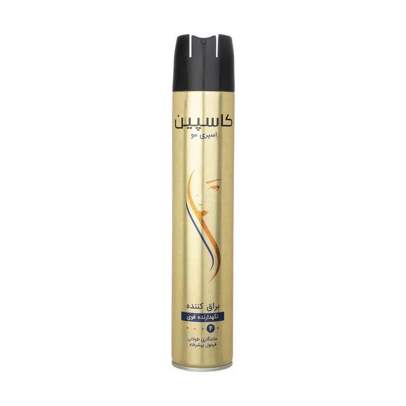 اسپری مو کاسپین مدل Hair Spray Gloss 02 حجم 500 میلی لیتر
