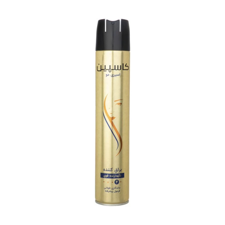 اسپری مو کاسپین مدل Hair Spray Gloss 02 حجم 500 میلی لیتر