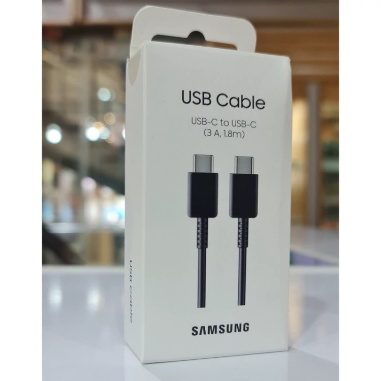 کابل تبدیل USB-C به USB-C سامسونگ مدل 1.8 متری - 3 آمپر