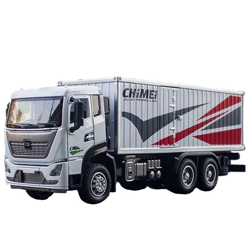 ماکت ماشین کیمی مدل کامیون فلزی کانتینر دار