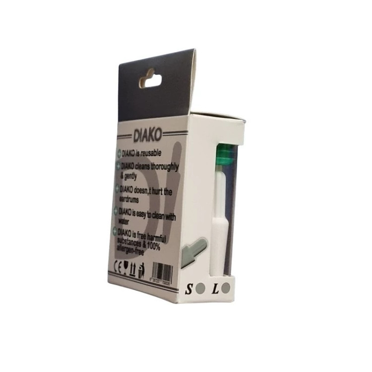 گوش پاکن دیاکو مدل سیلیکونی چند بار مصرف کد L-5965-W