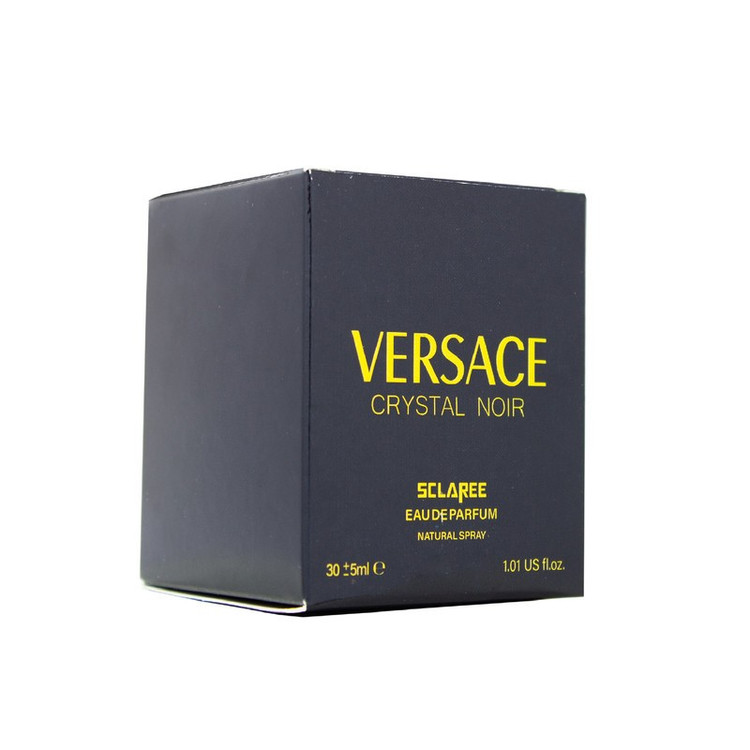 عطر جیبی زنانه اسکلاره مدل Versace Crystal Noir حجم 30 میلی لیتر
