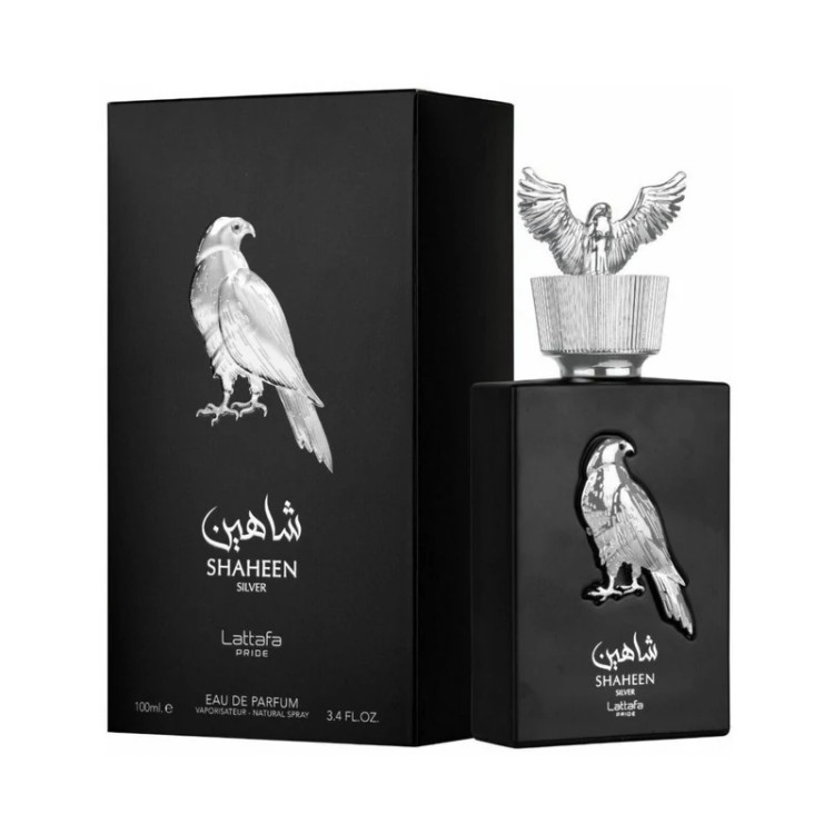 ادو پرفیوم مردانه لطافه مدل شاهین با رایحه خنک و تند حجم 100 میلی لیتر