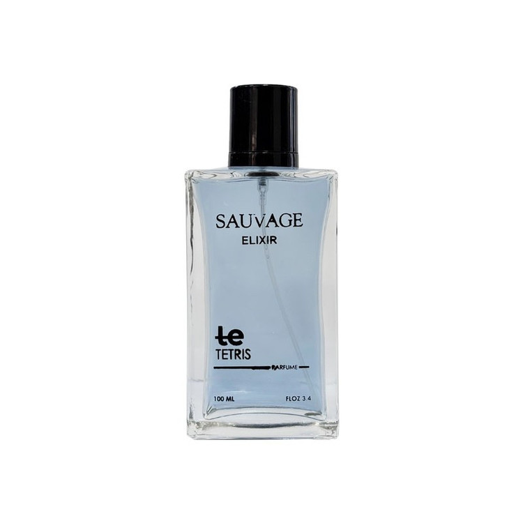 ادوپرفیوم مردانه تتریس مدل Dior Sauvage Elixir با رایحه تلخ حجم 100 میلی لیتر