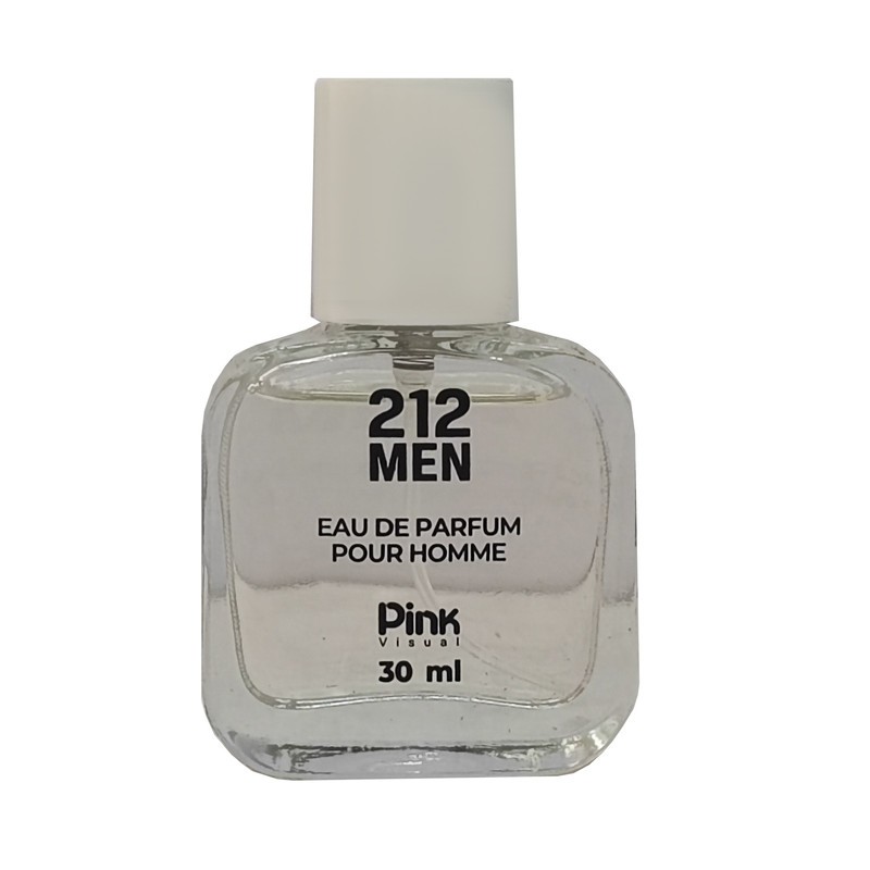 عطر جیبی مردانه پینک ویژوال مدل 212 حجم 30 میلی لیتر