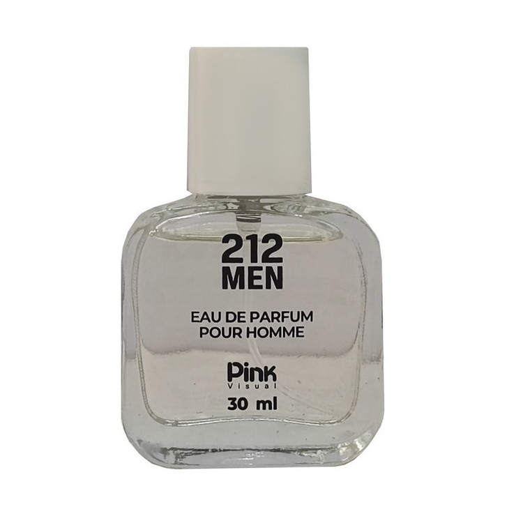 عطر جیبی مردانه پینک ویژوال مدل 212 حجم 30 میلی لیتر