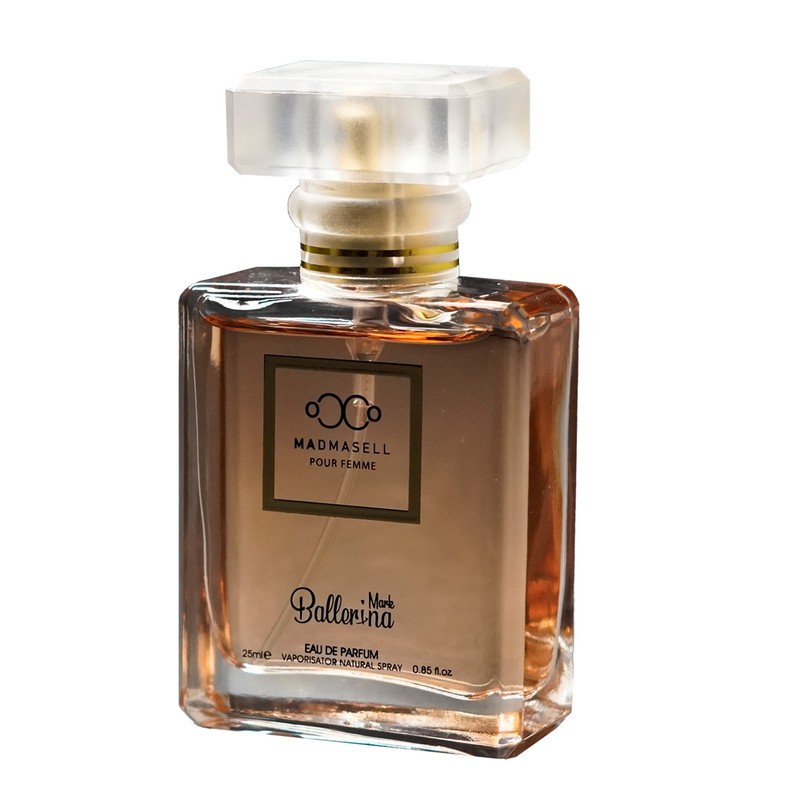 عطر جیبی زنانه بالرینا مدل COCO Madmasell  حجم 25 میلی لیتر