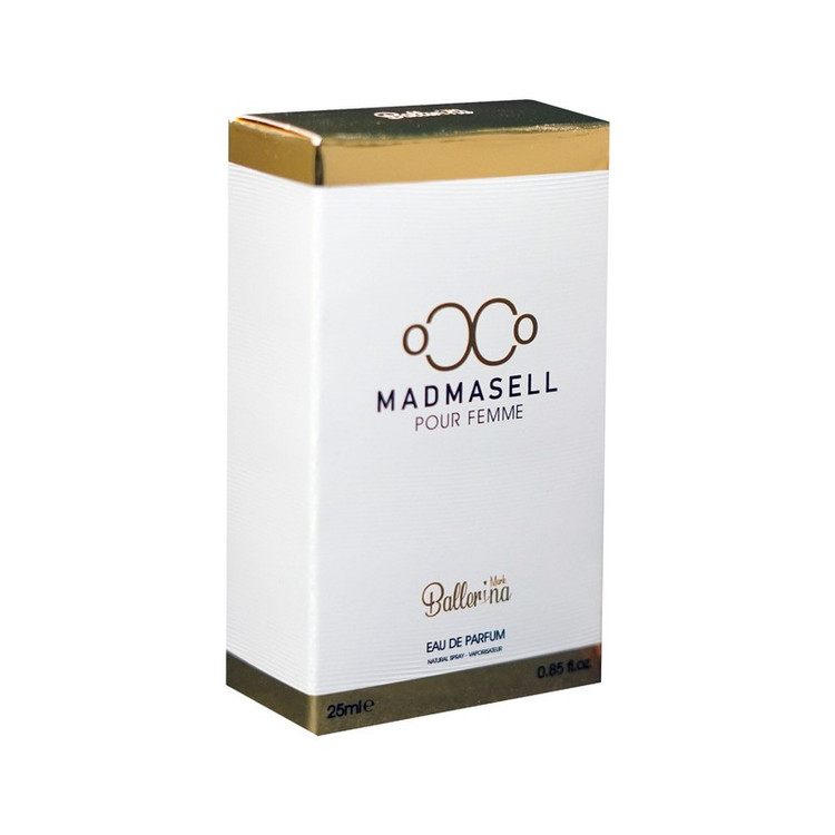 عطر جیبی زنانه بالرینا مدل COCO Madmasell حجم 25 میلی لیتر