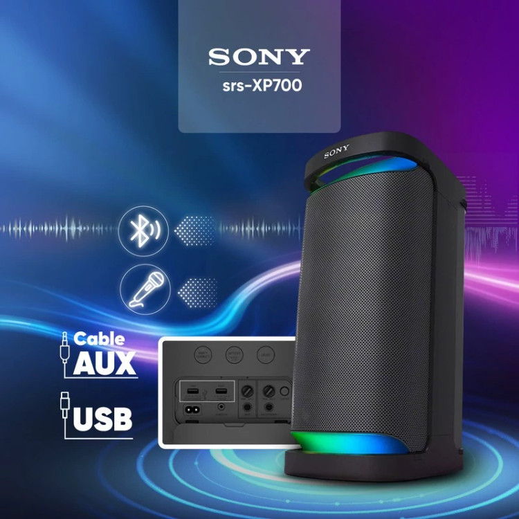 اسپیکر بلوتوثی قابل حمل سونی مدل srs-XP700