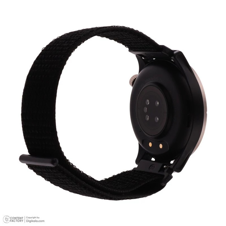 ساعت هوشمند 45 میلیمتری دارک بلو مدل AmazWatch B با بند پلی استری