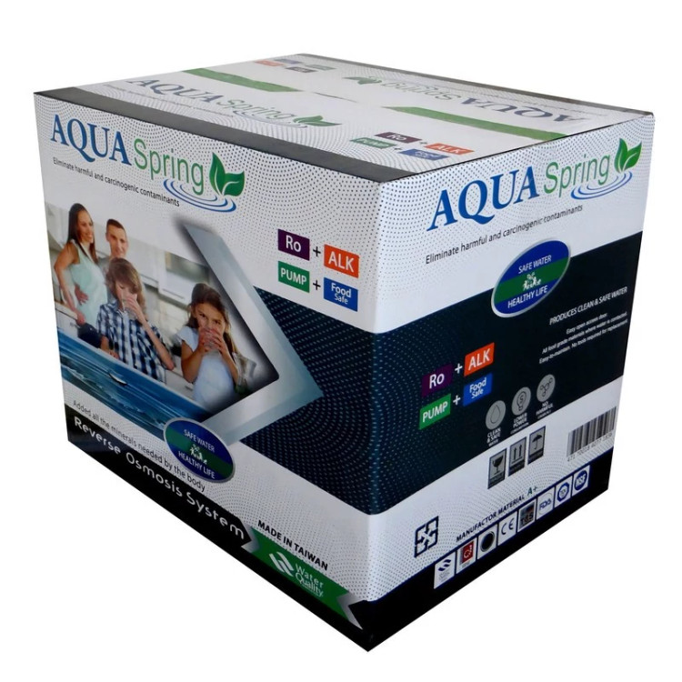 دستگاه تصفیه کننده آب آکوآ اسپرینگ مدل SF4990 به همراه فیلتر مدل01 مجموعه 3 عددی