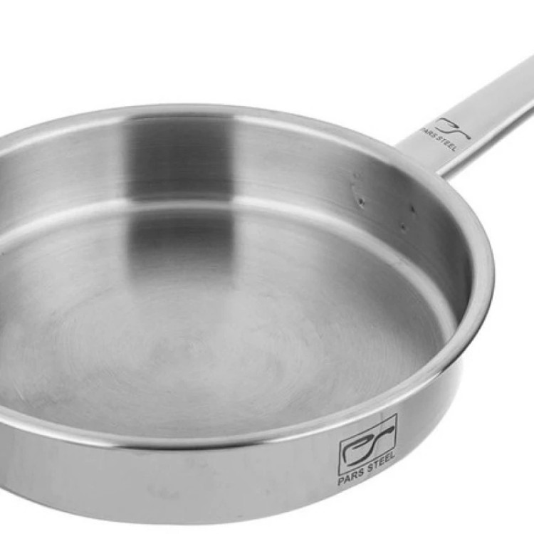 تابه پارس استیل مدل کف سه لایه کد 200 سایز 20