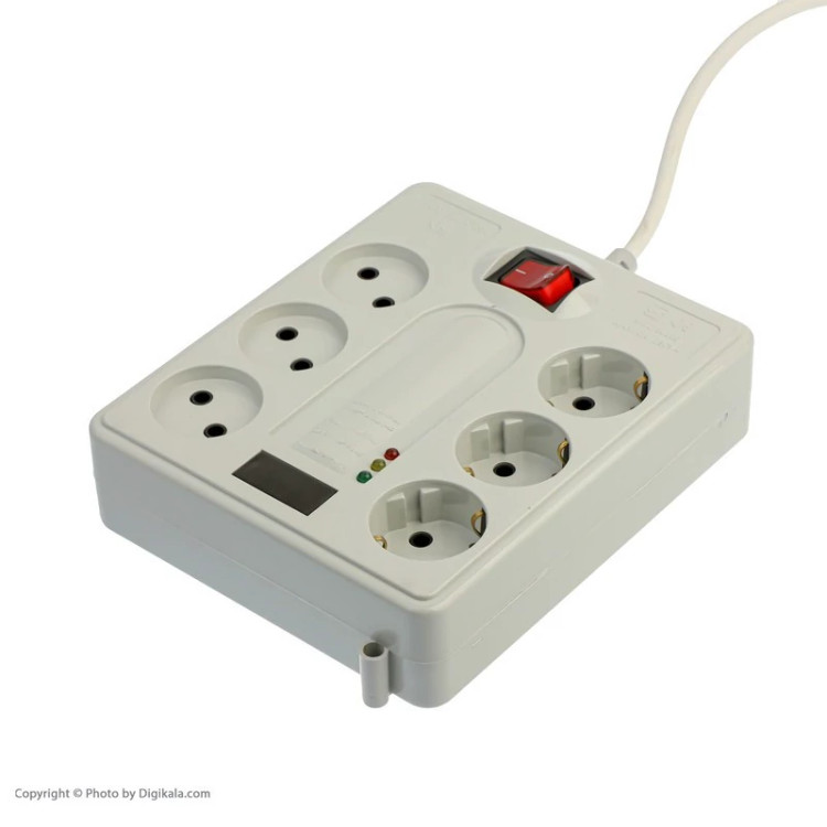 چندراهی برق و محافظ پارت الکتریک کد PE21604