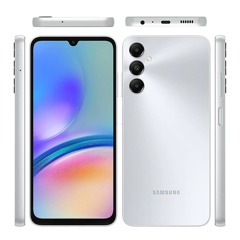 گوشی موبایل سامسونگ مدل Galaxy A05s دو سیم کارت ظرفیت 64 گیگابایت و رم 4 گیگابایت به همراه شارژر 25 وات سامسونگ